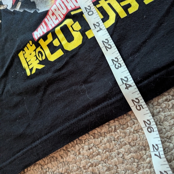 Black My Hero Academia Women's SMALL Graphic T-Shirt - Picture 3 of 9